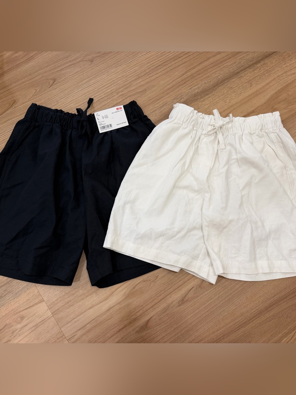 Pack of 2 Uniqlo Women Linen Easy Short